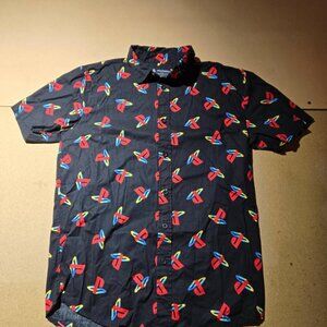PLAY STATION BUTTON DOWN SHIRT